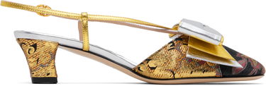 Sneakers og sko Valentino Valentino Garavani Bowow Slingback Heels Flerfarvet | 6W2S0LB6QRU, 0