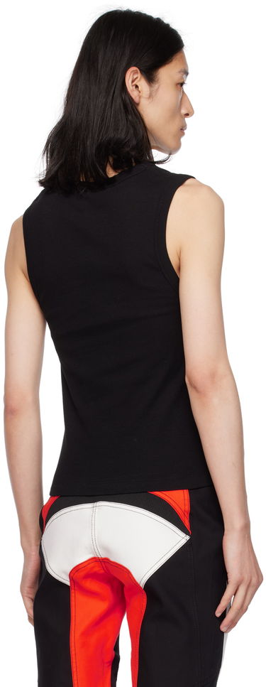 Tanktop Dion Lee Dion Lee Picot Lace Tank Top Sort | C3149P23, 2