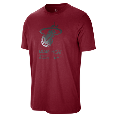 T-shirt Nike NBA Miami Heat Courtside Bourgogne | HF1218-608, 2