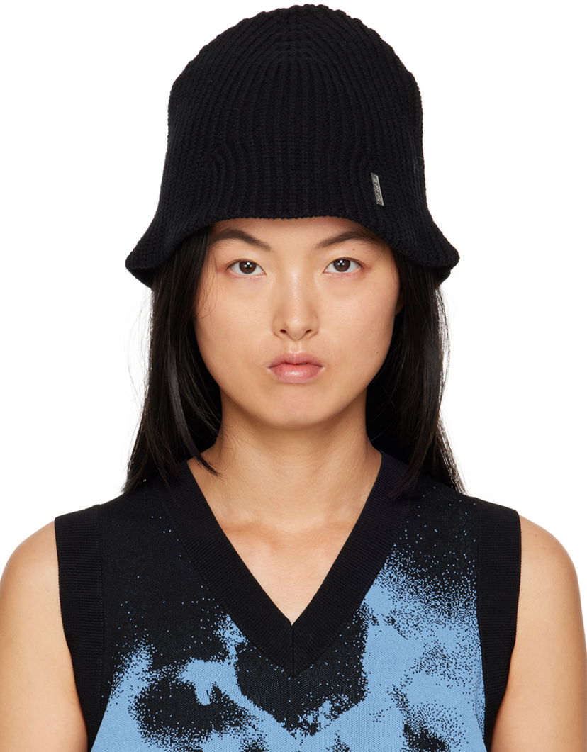Hat Eytys Ribbed Knit Bucket Hat Sort | X295001