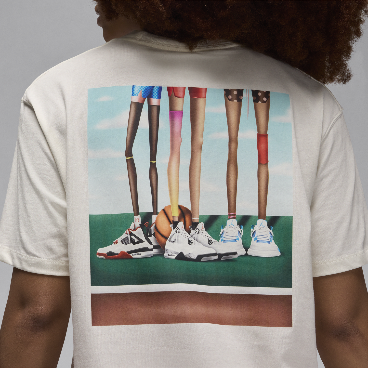T-shirt Jordan Jordan Artist Series Hvid | HF5478-133, 1