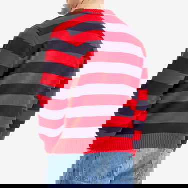Sweater Patta Patta Stripe Flag Knit Jumper Rød | POC-SS25-7020-324-0004-084, 3