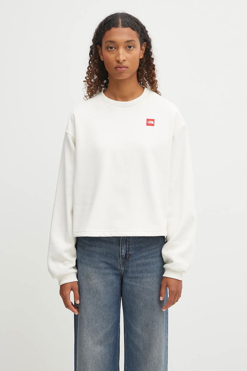 Sweatshirt The North Face The North Face Redbox Crewneck Sweatshirt Hvid | NF0A8EFYQLI1