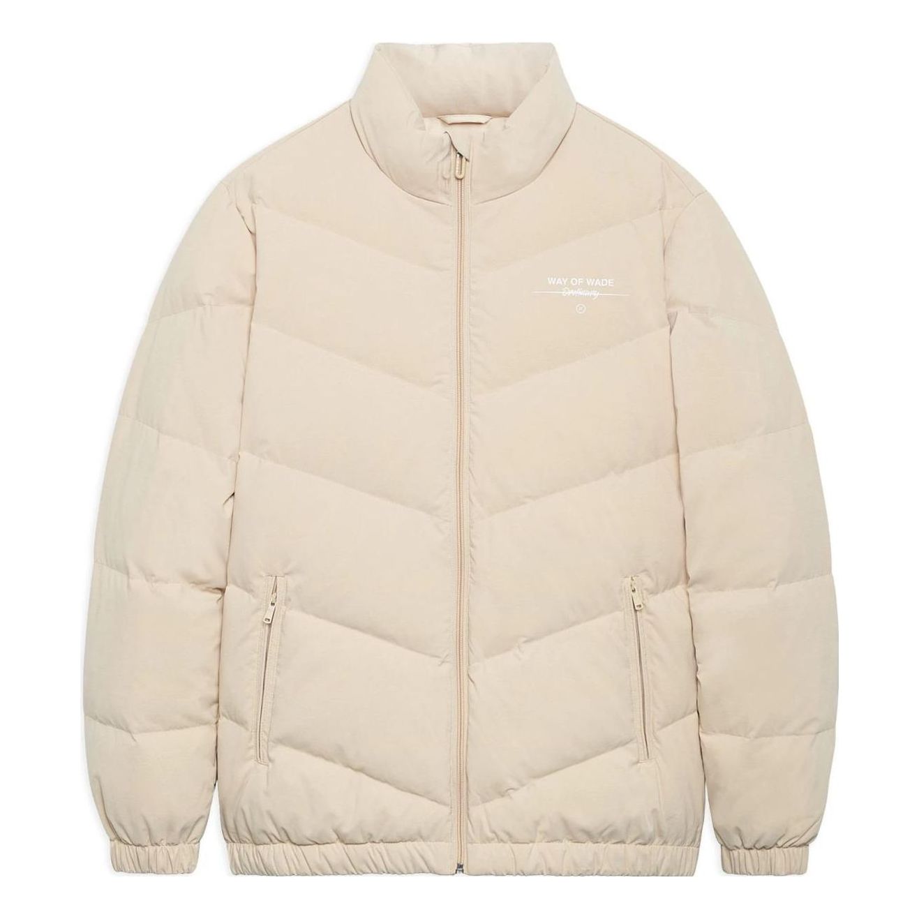 Puffer jakke Li-Ning Wade Graphic Down Jacket Beige | AYMS143-4, 0
