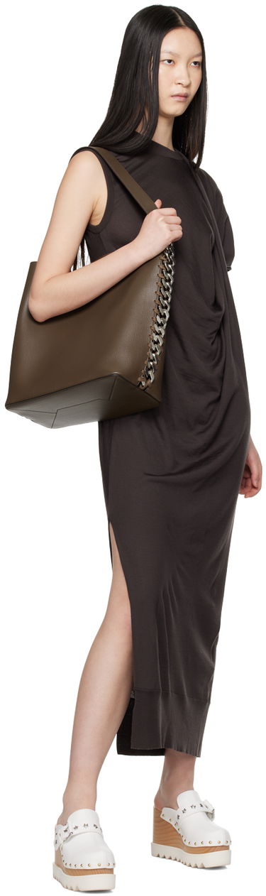 Mulepose Stella McCartney Stella McCartney Frayme Tote Bag Brun | 7B0011WP0316, 3