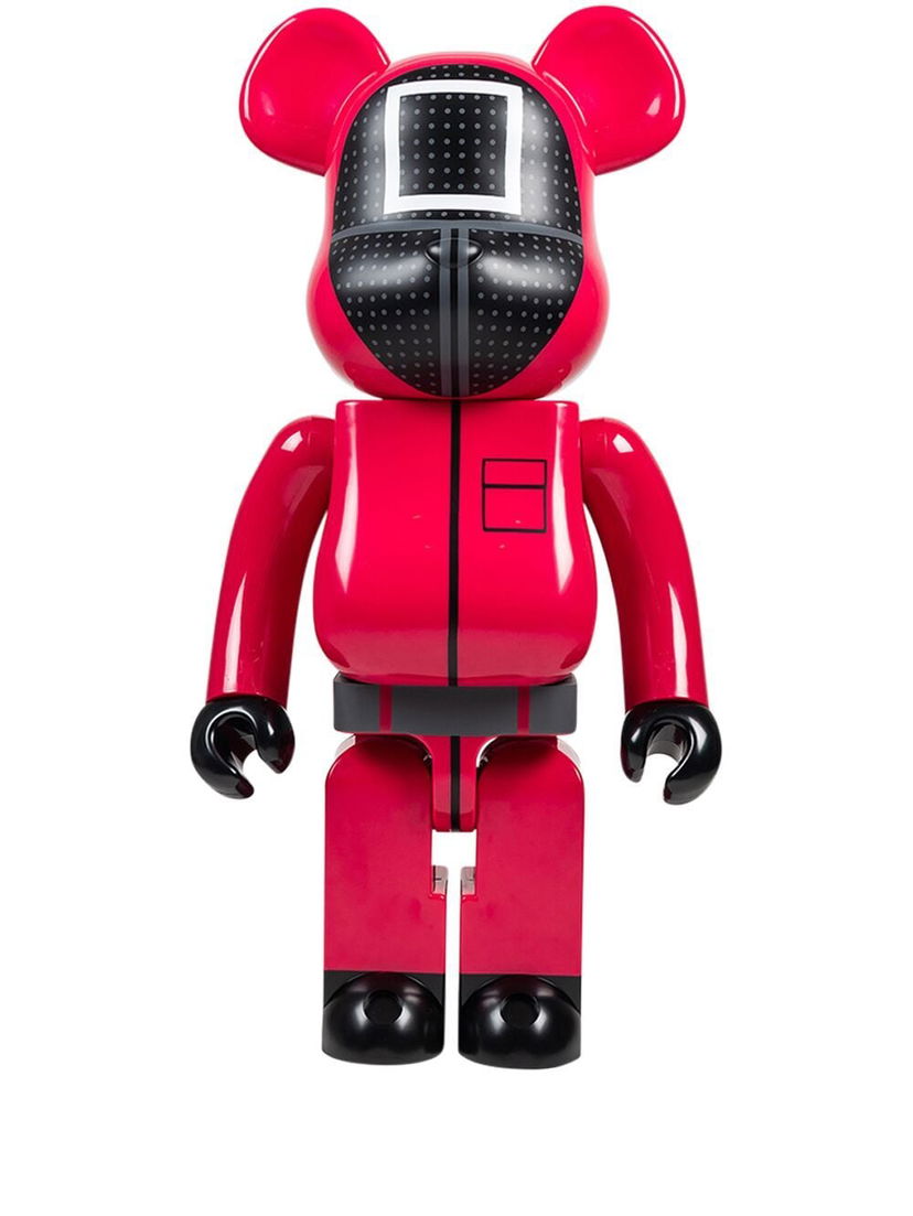Collectible Medicom Toy Squid Game Guard 1000% Be@rbrick figure Rød | MEDI015520141690