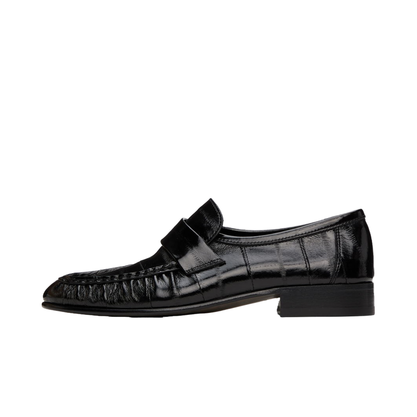 Sneakers og sko The Row Soft Leather Loafers Sort | F1280-E17