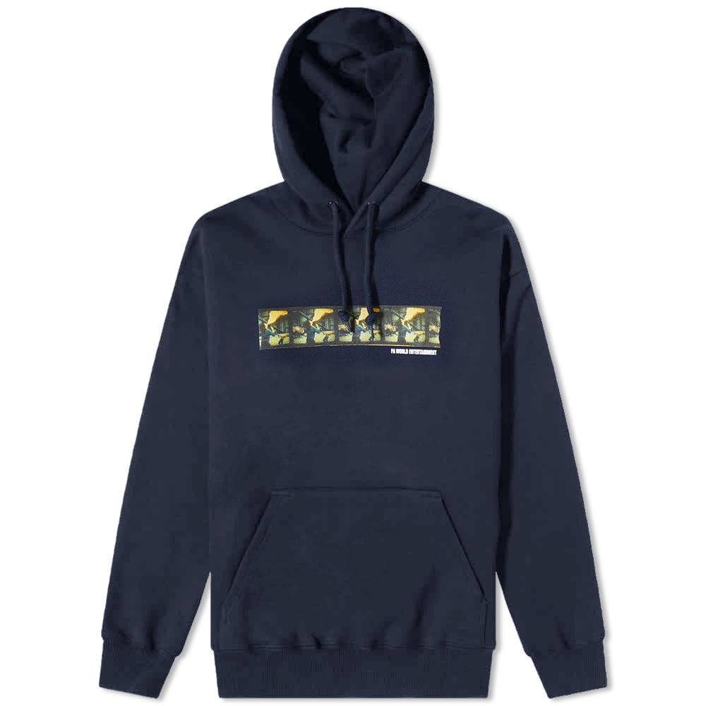 Sweatshirt Fucking Awesome Firestarter Hoody Mørkeblå | FA1363-NVY, 0