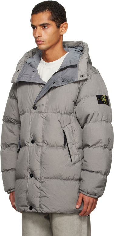 Jakke Stone Island Stone Island Crinkle Reps NY Down Jacket Grå | K2S15 4100012 S0A23, 3