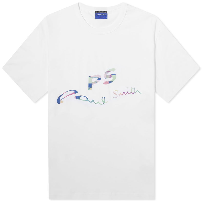 T-shirt Paul Smith PS Logo T-Shirt by Paul Smith Hvid | M2R-731Y-MP4541-01