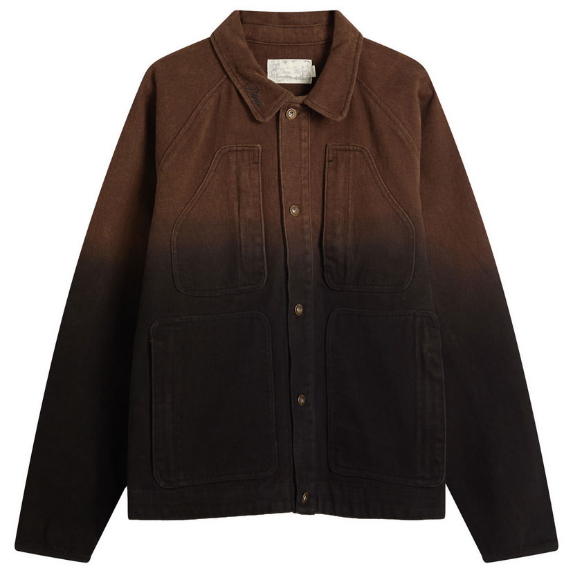 Jakke Dime Dime Dipped Chore Jacket, Size Large Brun | DIMESU252-BRW