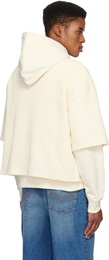 Sweatshirt Jean Paul Gaultier Jean Paul Gaultier Oversized JPG Hoodie Beige | 25/33-F-SW050E-J076-03, 2