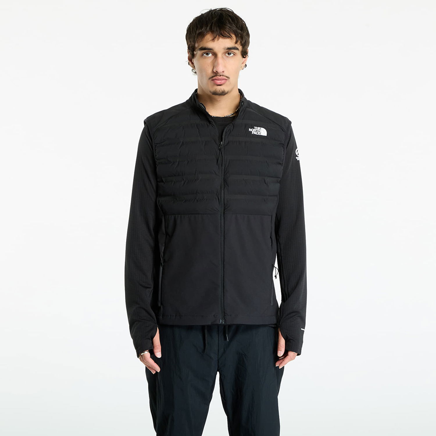 Vest The North Face Mountain Athletics Cari Hybrid Vest Sort | NF0A8DY6JK31, 0