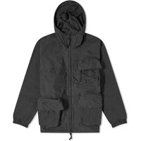Parka Snow Peak C/N Hooded Parka Jacket with Flap Pockets Sort | JK-20AU007-BK, 1