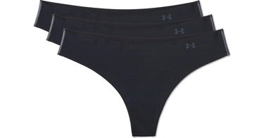 Trusser Under Armour Pure Stretch Thong Sort | 1325615-001, 1