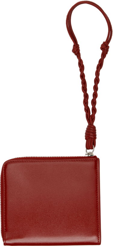 Tegnebog Jil Sander Jil Sander Tangle Leather Wristlet Coin Purse Rød | J07UI0017_P5354, 1