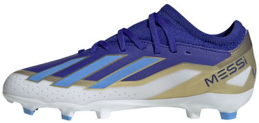 Sneakers og sko adidas Performance X CRAZYFAST LEAGUE FG J MESSI Blå | id0714, 3