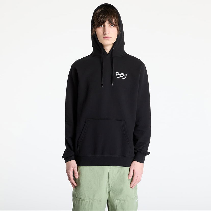 Sweatshirt Vans Full Patch Pullover Hoodie Sort | VN000HNZBLK1