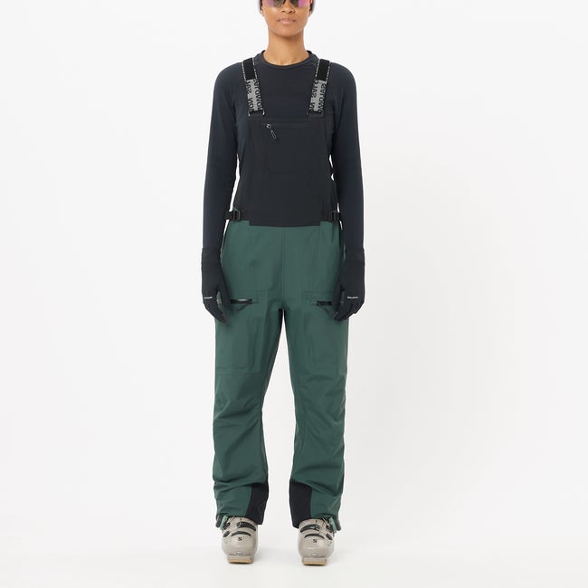 Bukser Salomon Absolute 3l Bib Pants Grøn | LC2619000, 0