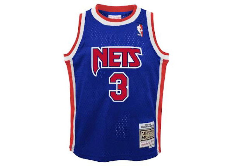 Jersey Mitchell & Ness Mitchell & Ness NBA Nets Petrovic Swingman Jersey Blå | 9N2B7BRD0-NJNDP-Y92, 0