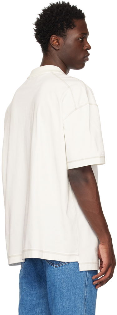 Polo skjorte Feng Chen Wang Feng Chen Wang Embroidered Polo Hvid | FUS15PL03, 2