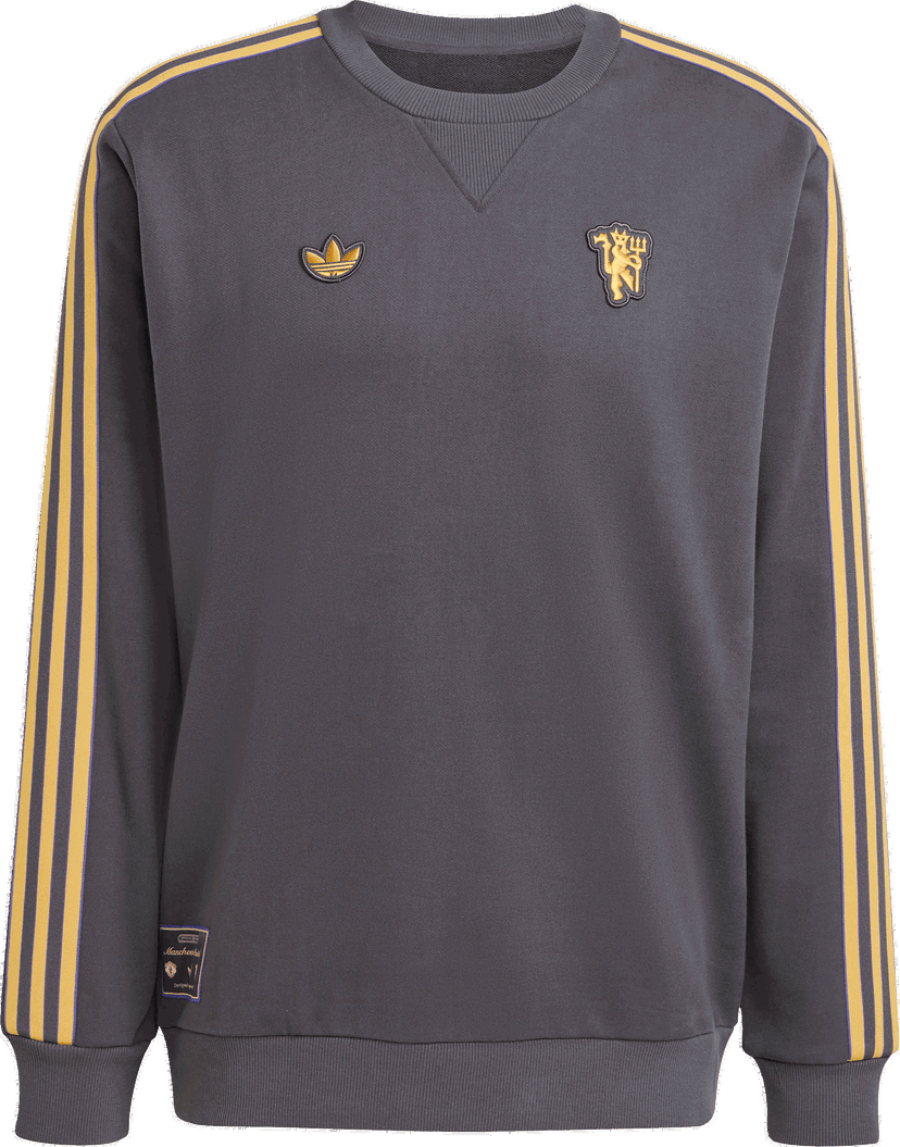 Sweatshirt adidas Originals Manchester United Icon Sweatshirt Grå | jn2824