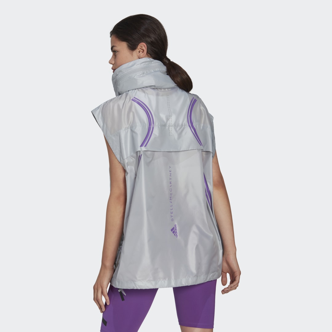 Vest adidas Originals Stella McCartney x TruePace Running Gilet Grå | HG6853, 1