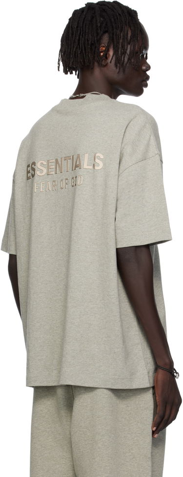 T-shirt Fear of God Fear of God ESSENTIALS Classic Fit T-shirt Grå | 125SP254195F, 2