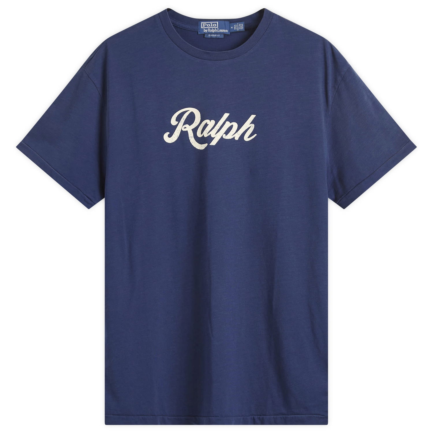 T-shirt Polo by Ralph Lauren Ralph Lauren Authentic Logo T-Shirt, Size Large Blå | 710936401011-BLU, 1