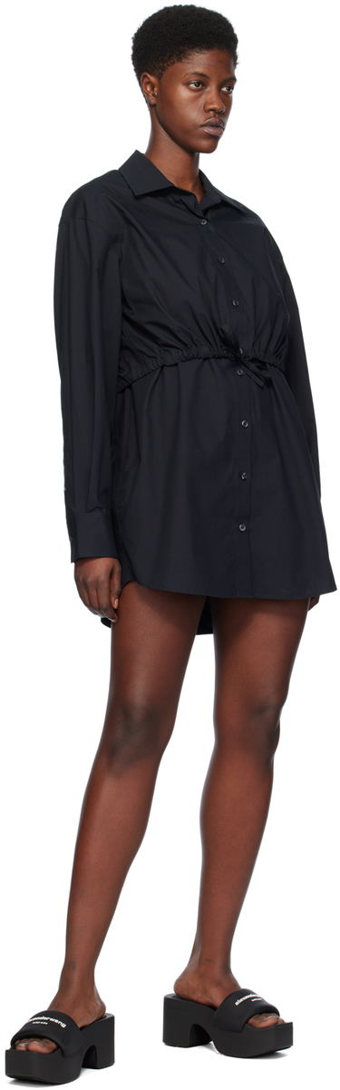 Kjole Alexander Wang Layered Shirt Dress Sort | 4WC1246245, 3