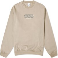 Sweater Polar Skate Co. Faces Crewneck Beige | PSC-W23-21, 1