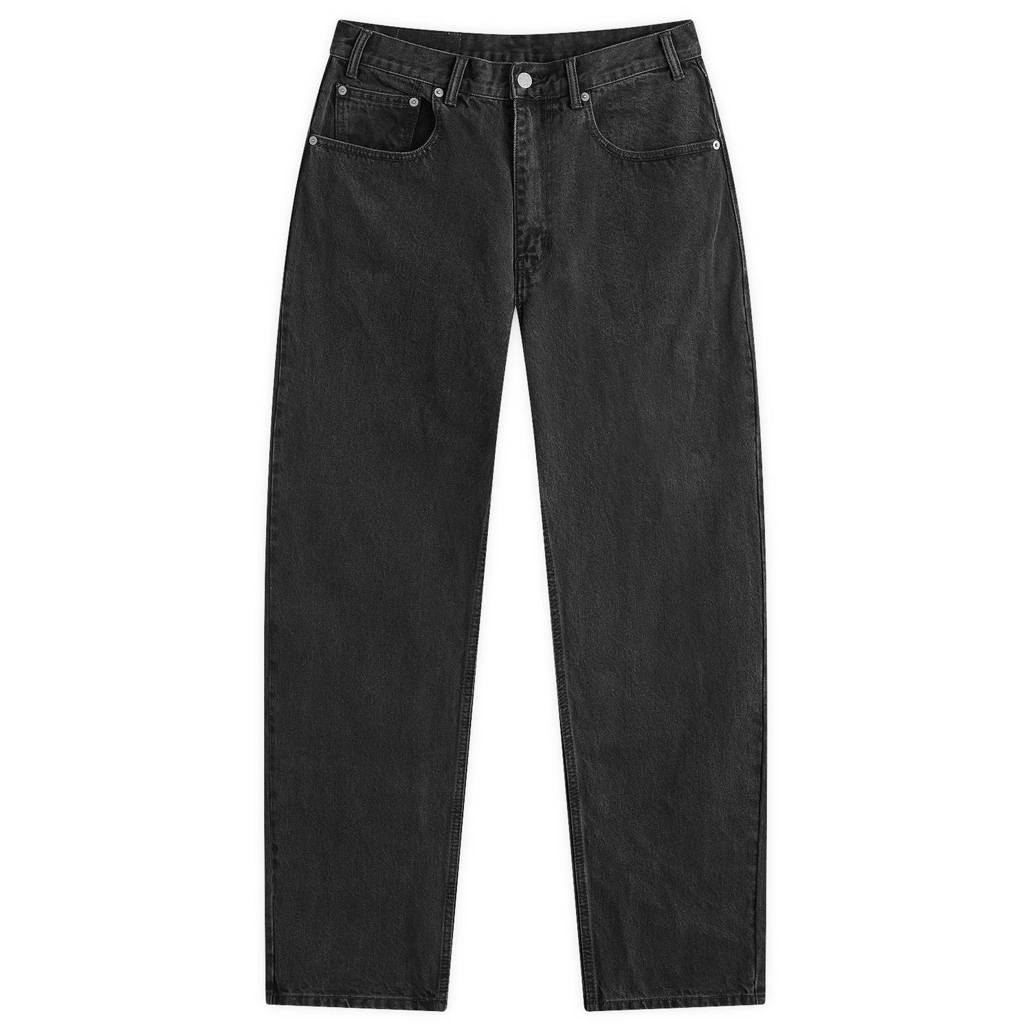 Jeans thisisneverthat Loose Fit Jeans Sort | TN243DPA5P02-BLK, 0