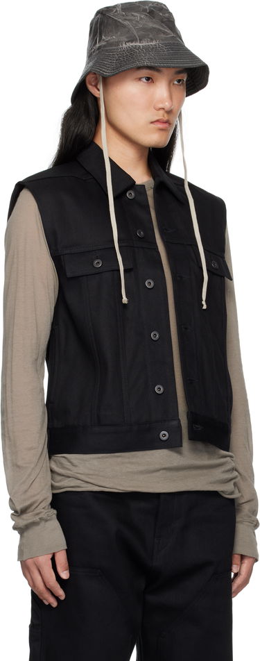 Hat Rick Owens Rick Owens DRKSHDW Hollywood Gilligan Bucket Hat Sort | DA01E3479 PF, 3