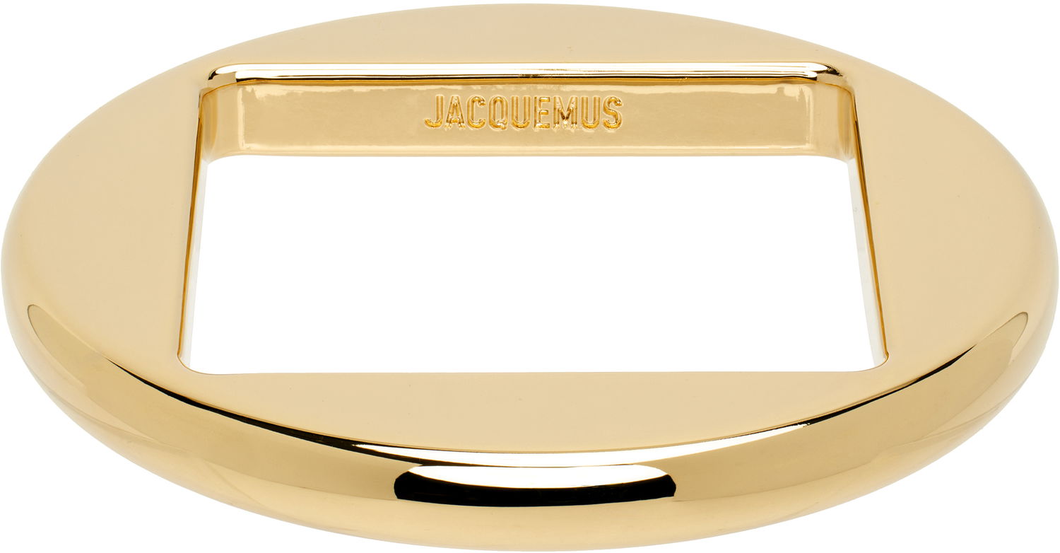 Ring Jacquemus Jacquemus 'Le bracelet rond' Round Bracelet Metalisk | 23H233JW633-5845, 0