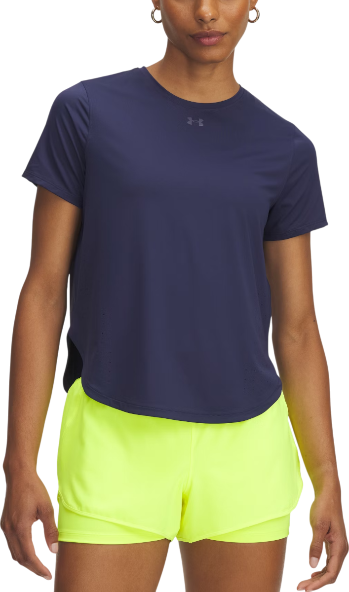 T-shirt Under Armour Under Armour UA Launch Elite Short Sleeve T-Shirt Mørkeblå | 1389564-403