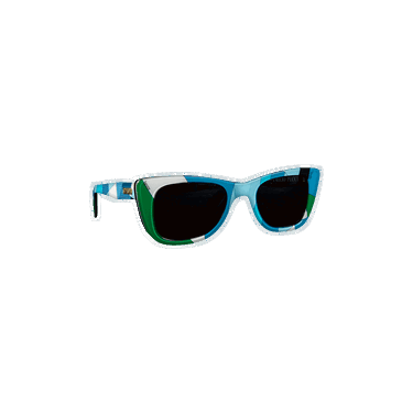 Solbriller Supreme Emilio Pucci x Cat Sunglasses Blå | SS21G5 BLUE, 0