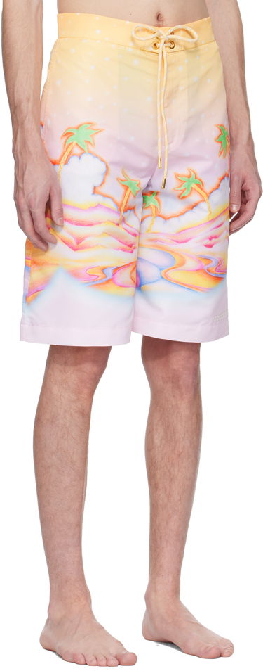 Badetøj Casablanca Casablanca Psychedelic Nirvana Swim Shorts Flerfarvet | MS25-SWM-049-01, 1