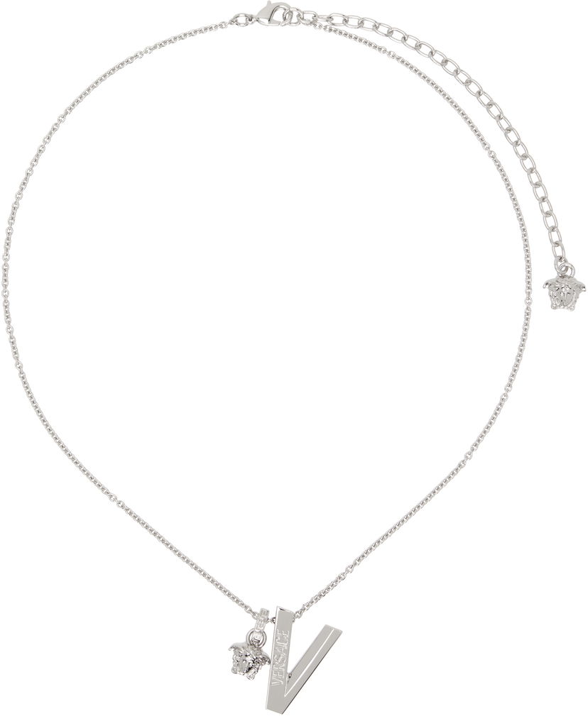 Halskæde Versace Versace V2025 Chain Necklace Metalisk | 1018979_1A00620