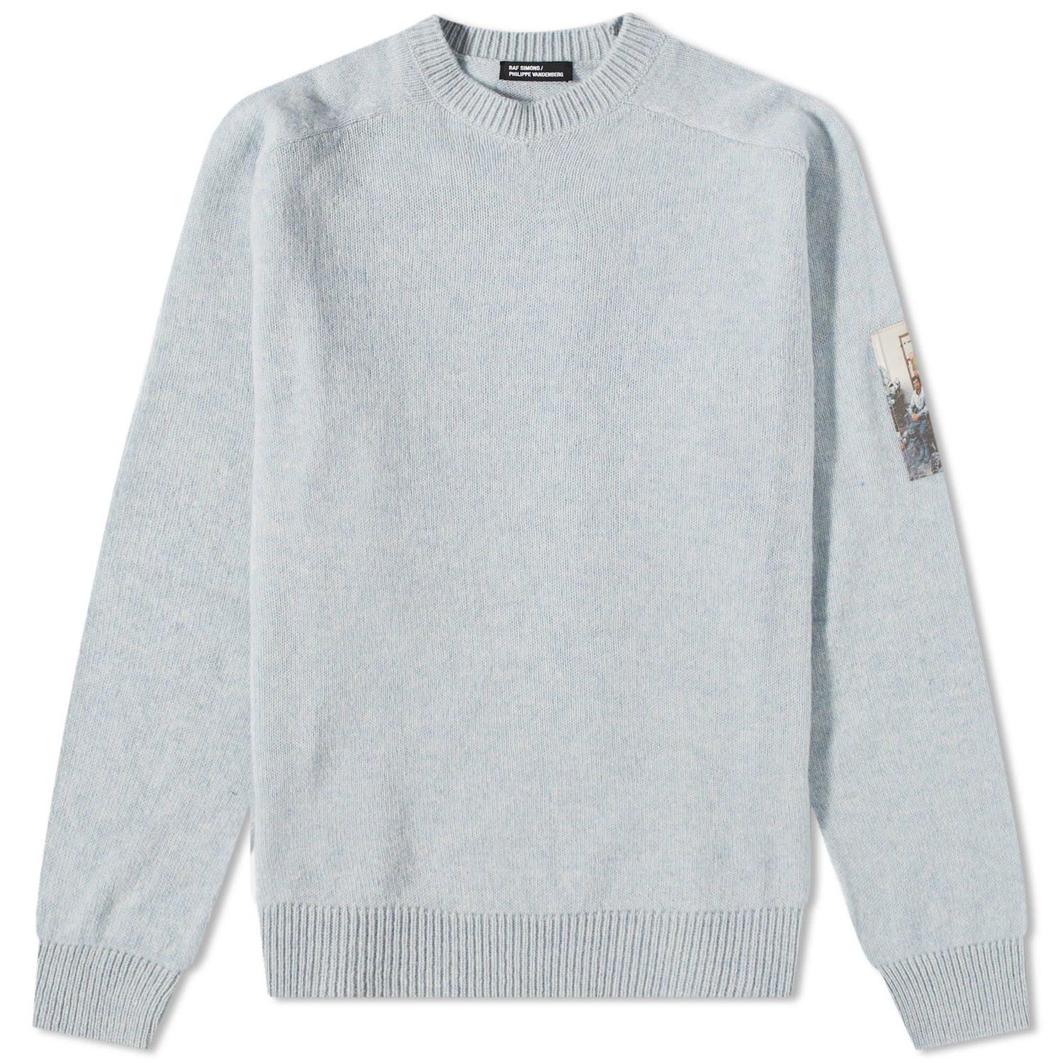 Sweatshirt RAF SIMONS Hammersleeve Crew Sweat Blå | 231-846-0042, 0