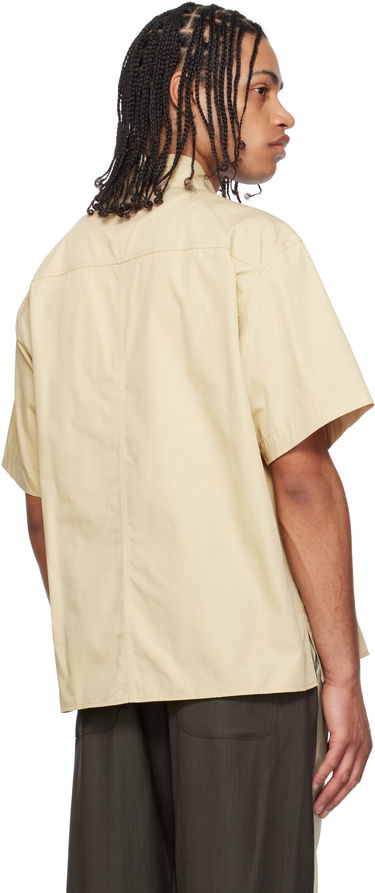 Skjorte KENZO Kenzo Kimono Wrap Shirt Beige | FF55CH1289SC, 2