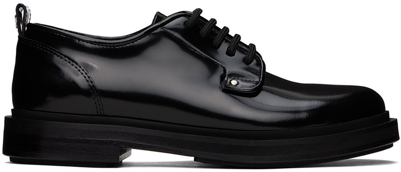 Tøj AMI AMI Paris Anatomical Toe Derbys Sort | USV021.AL0044