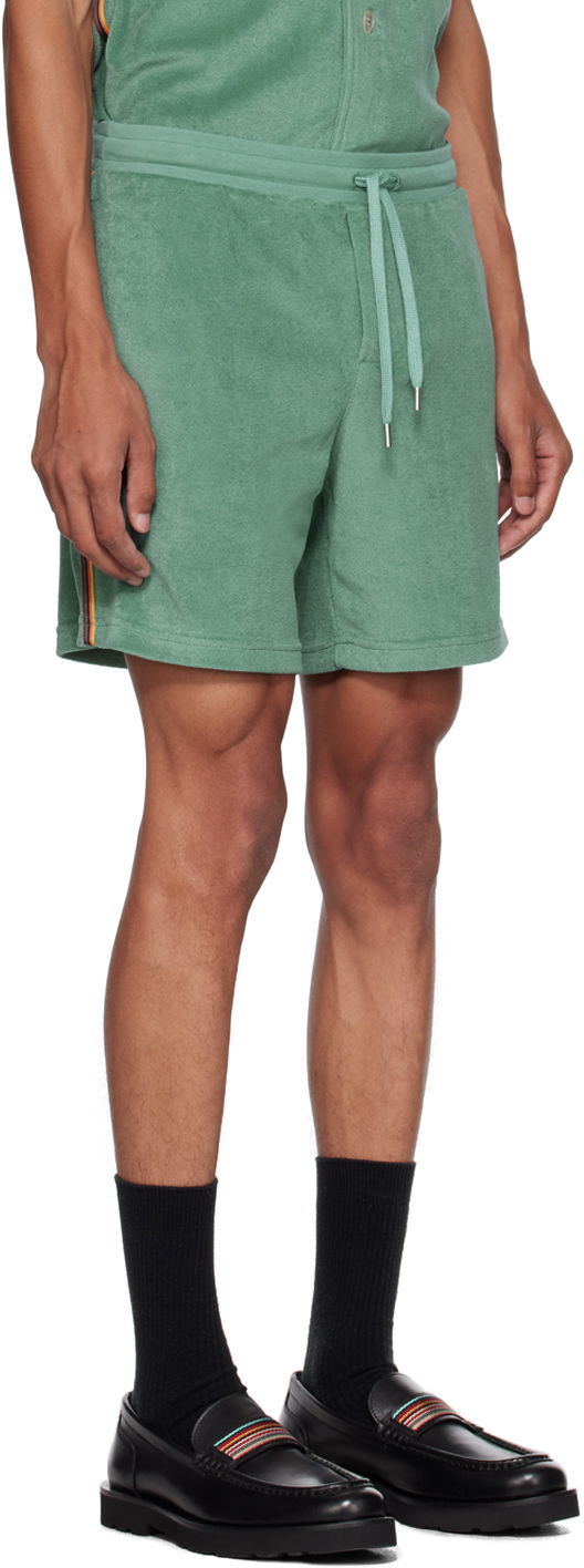 Shorts Paul Smith Paul Smith Terry Lounge Shorts Grøn | M1A-377-MU477, 1