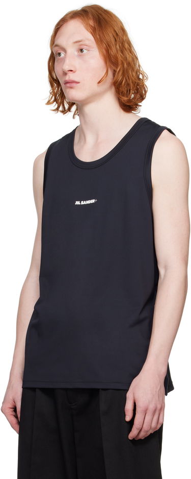 Tanktop Jil Sander Jil Sander+ Active Jersey Tank Top Sort | J47NC0111_J20033, 3