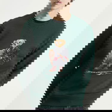Sweatshirt Polo by Ralph Lauren Holiday Bear Sweatshirt Grøn | 710981794001-GRN, 5