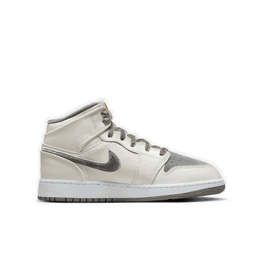 Sneakers og sko Jordan Air Jordan 1 Mid SE "Velvet Toe" GS Hvid | FB9899-100, 1