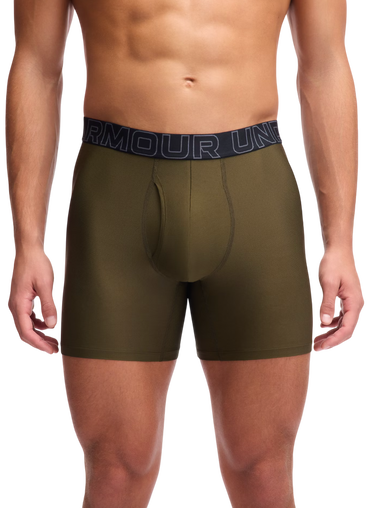 Boksere Under Armour Under Armour SOLID 6in 3-Pack Boxer Shorts Flerfarvet | 1383884-308, 2