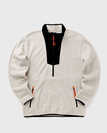 Sweatshirt Columbia Sequoia Grove Half Zip Fleece Pullover with Zippered Pockets Beige | 2095901277, 1