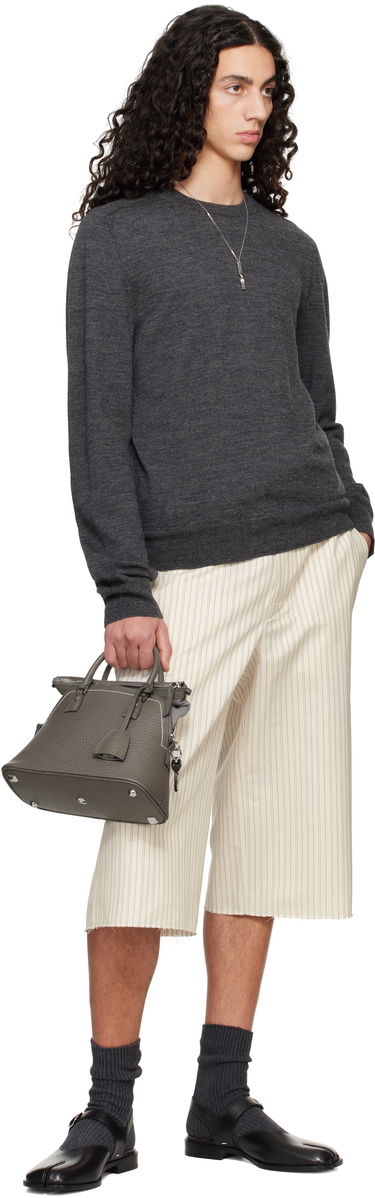 Shorts Maison Margiela Maison Margiela Striped Lounge Shorts Beige | S50MU0080 S76507, 3