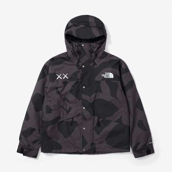 Jakke The North Face KAWS x Retro 1986 Mountain Jacket Sort | NF0A7WLW7H21, 0