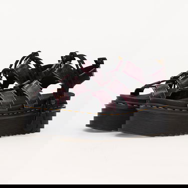 Sneakers og sko Dr. Martens Nartilla Xl Black/ Fondant Pink Two Tone Rub Off Sort | DM31540379, 4